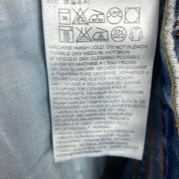 Vintage Levi’s 505 Dark Wash Straight Leg Jeans 31 - Picture 10 of 11